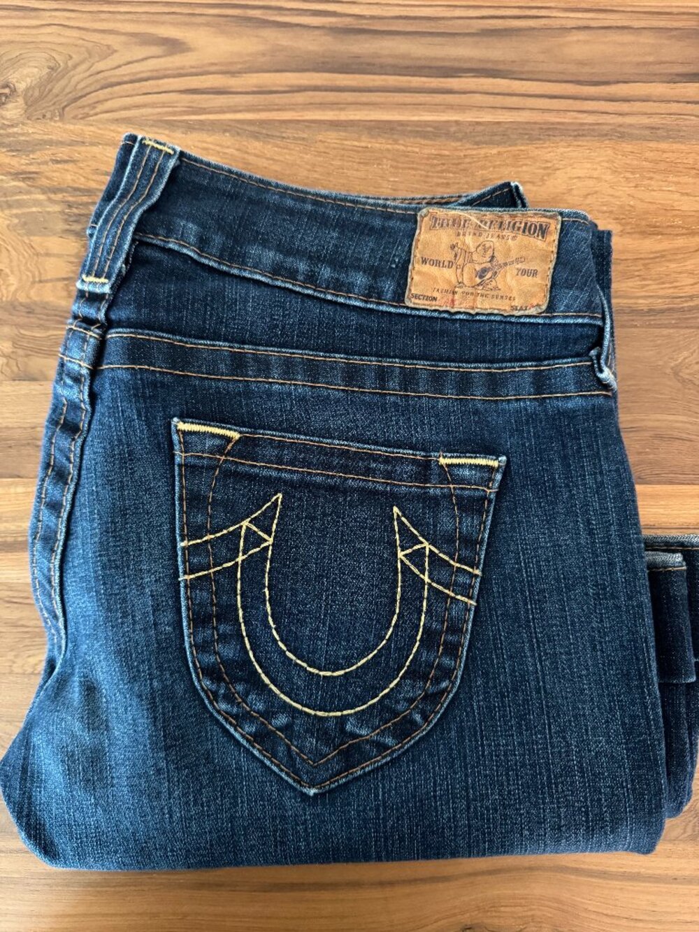 True Religion Classic Cuffed Jean Size 30